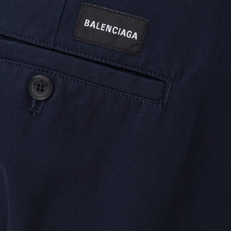 新品 2019ss balenciaga chino pants navy 48