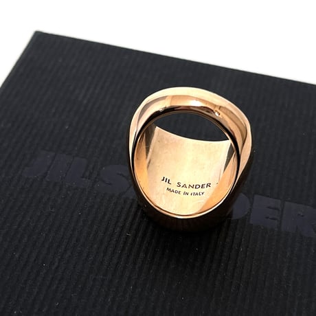 新品 2019aw jilsander signet ring bronze 7号