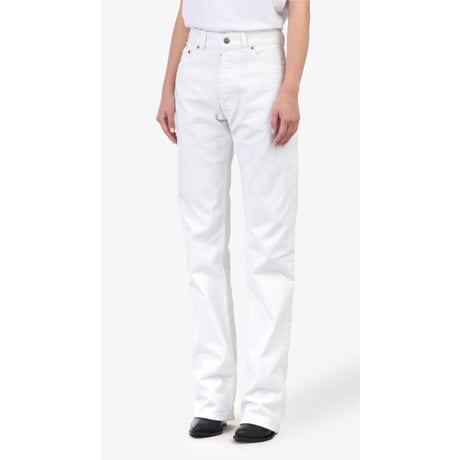 新品 maison margiela 2022ss white denim pants 38