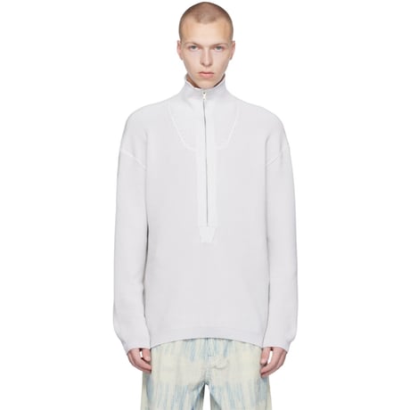 新品 our legacy 2023aw half zip knit 44