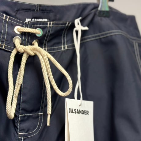 新品 jilsander logo half pants