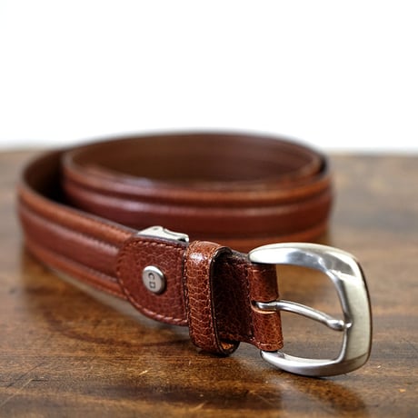 Christian Dior  leather belt brown