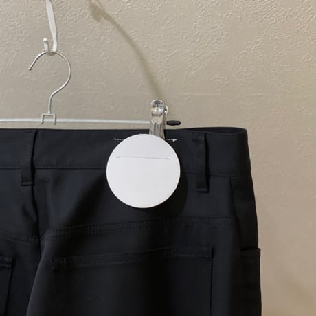 新品 mm6 maison margiela 2020aw white leather pach trousers
