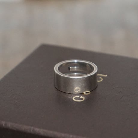 gucci silver 925 ring 15号