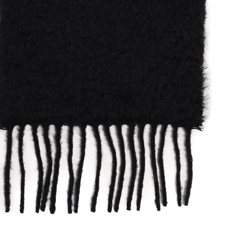 新品 loewe 2022aw moher muffler black