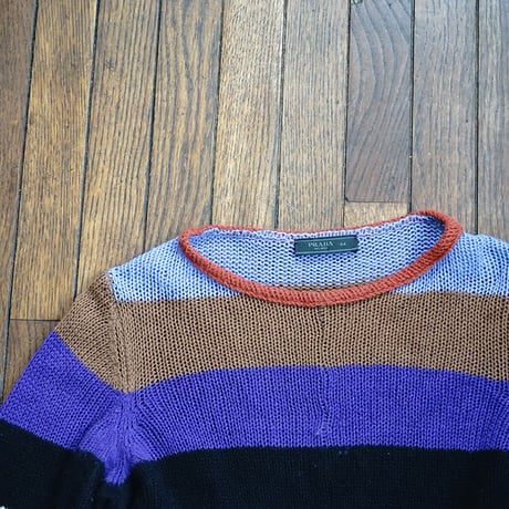 prada 2015aw multi color knit