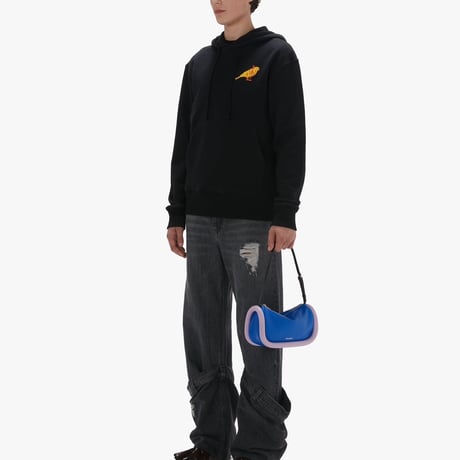 新品 jw anderson 2024aw canary hoodie L