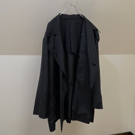 issey miyake over size nylon coat
