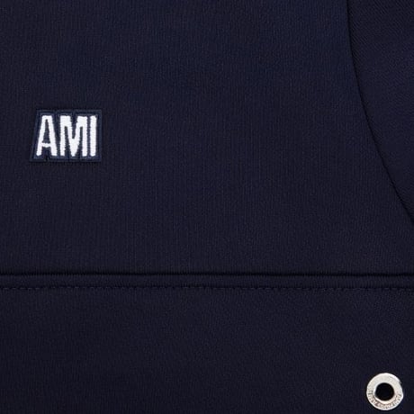 新品 ami paris  2023ss technical half zip sweat