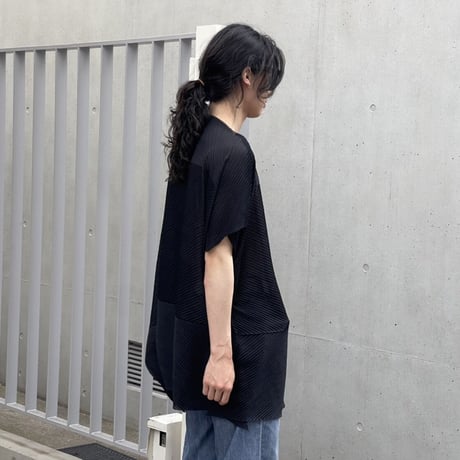 新品 isseymiyake over size pleats tops