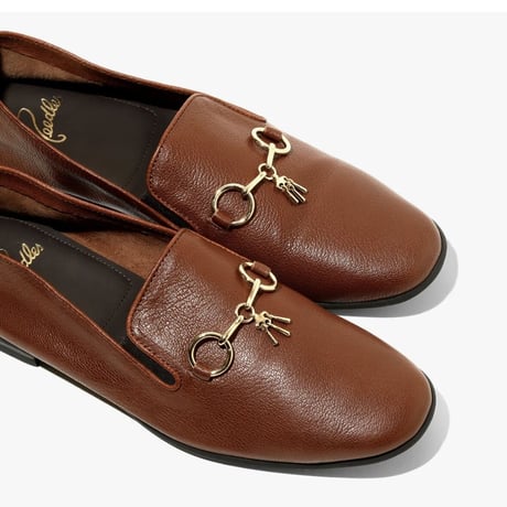 新品 needles 2023ss leather tassel loafer brown