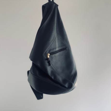 loewe leather bag "anton" black