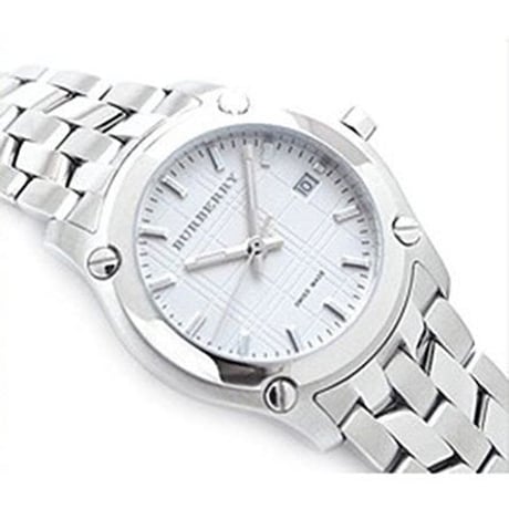 burberry check dress watch
