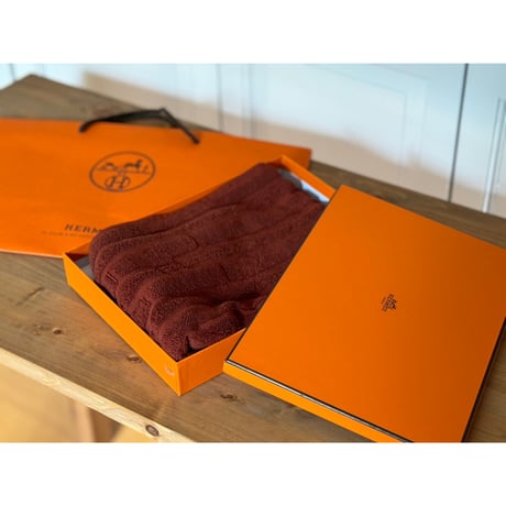 新品 hermes 2024ss stairs towel