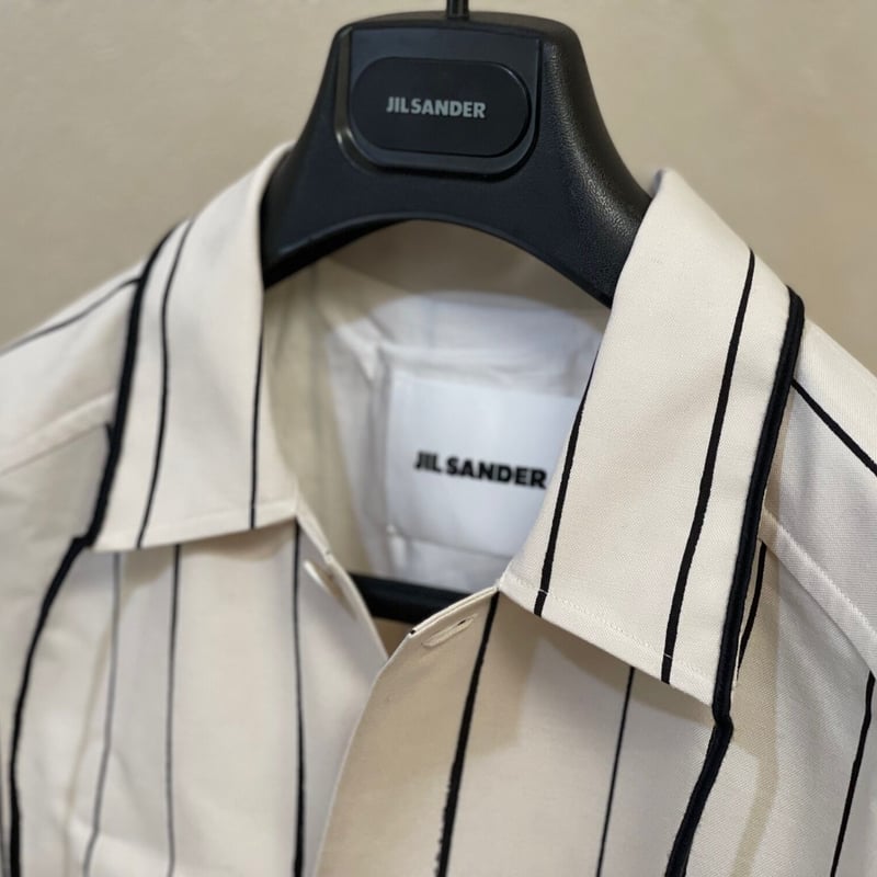 新品 jilsander 2020ss over size stripe shirt coat