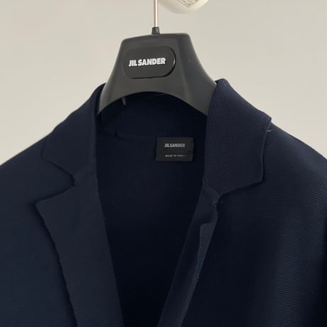 jilsander double knit cardigan jacket