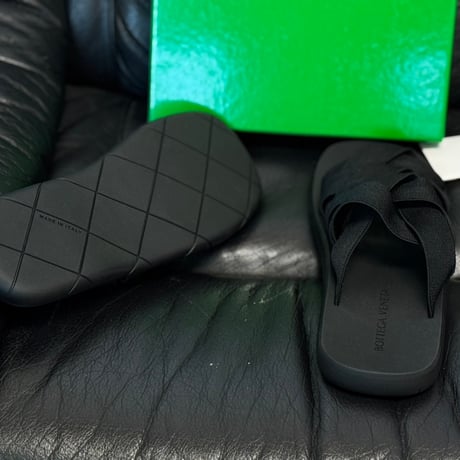 新品 bottega veneta Intrecciato sandals black 41