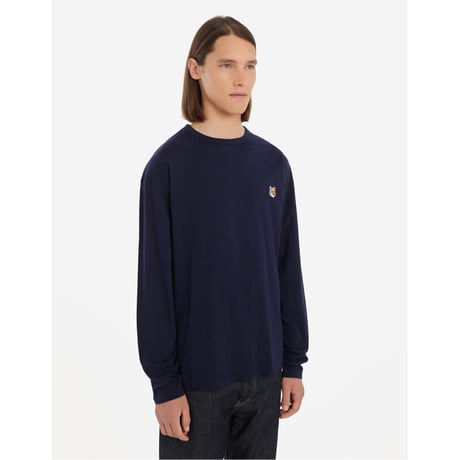 新品 maison kitsune 2023aw fox head tops L