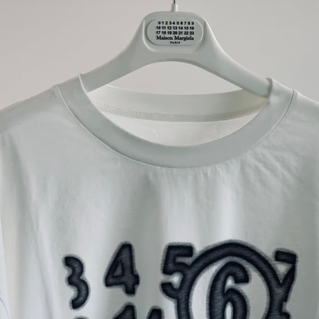 新品 mm6 maison margiela 2023 over size logo tops S