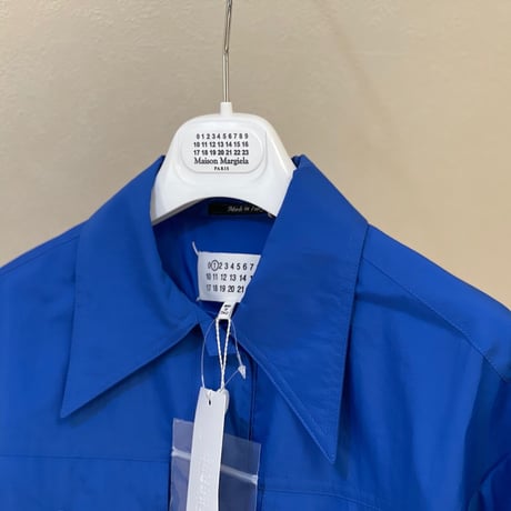 新品 maison margiela 2019ss nylon blue jacket 38