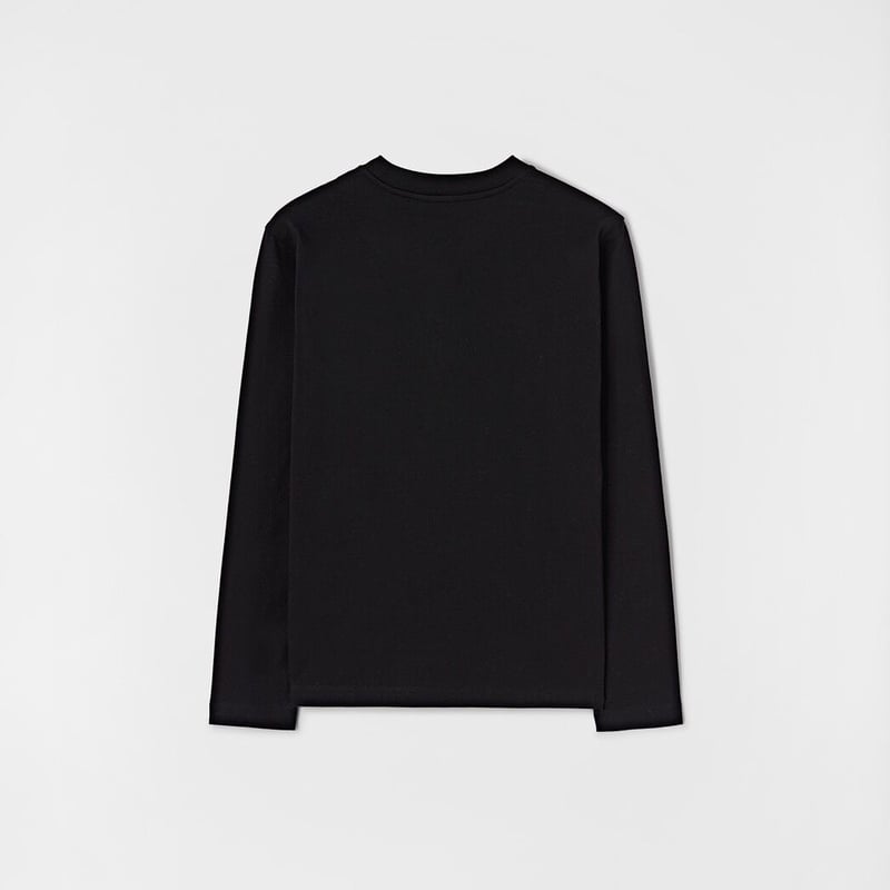 新品 jilsander + 2023aw logo tops black | requality