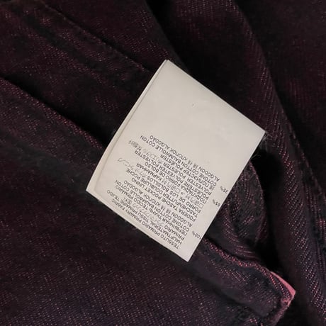 新品 mm6 maison margiela 2020aw reversible denim jacket 38