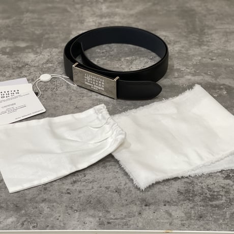 新品 maison margiela 2022aw leather belt