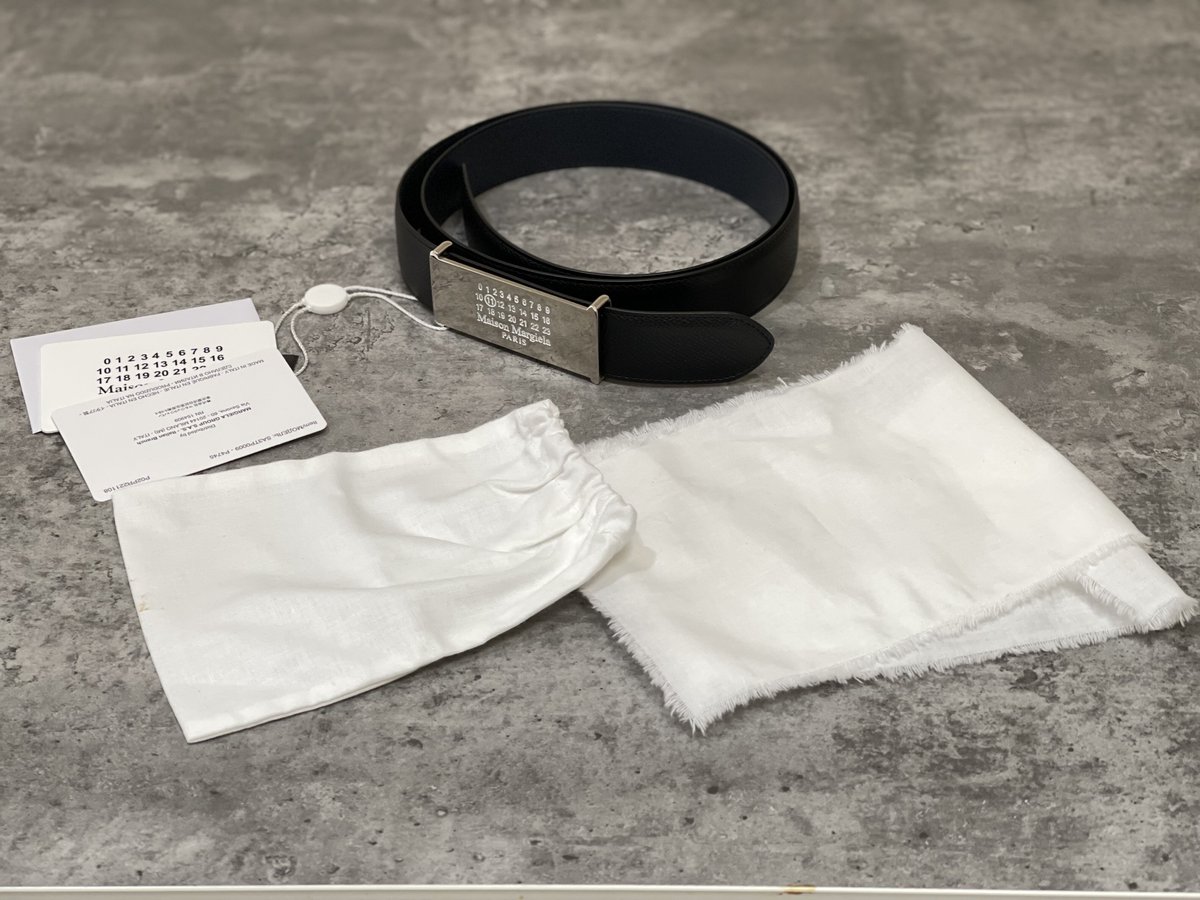新品 maison margiela 2022aw leather belt | requality