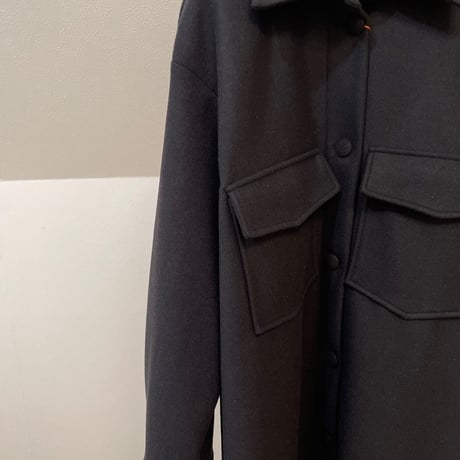 新品 paolaprata 2021ss alpaca over size long shirt coat 44