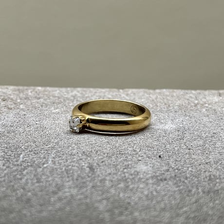 新品 mm6 maison margiela 2019aw ring gold