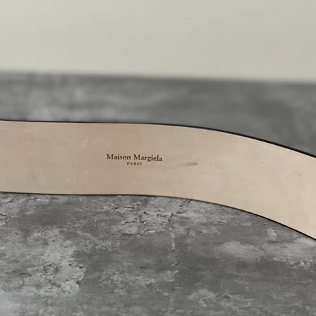 新品 maison margiela 2022ss leather belt