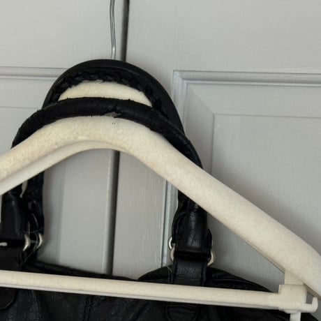 balenciaga leather tote bag
