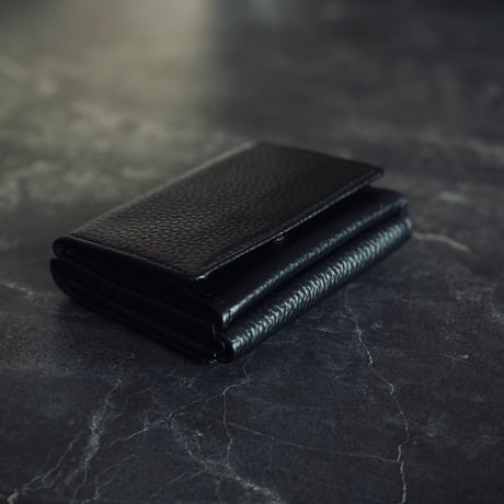 【final price】sample "シボ革” leather wallet