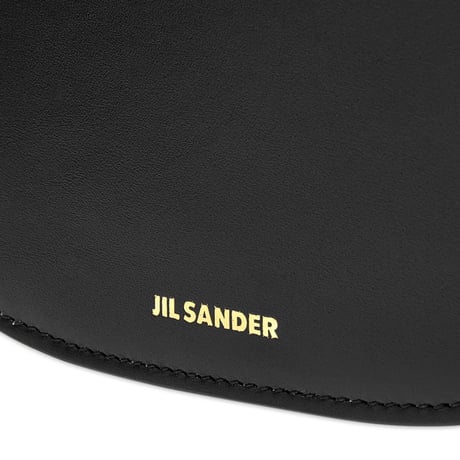 jilsander 2024-25 leather logo shoulder bag