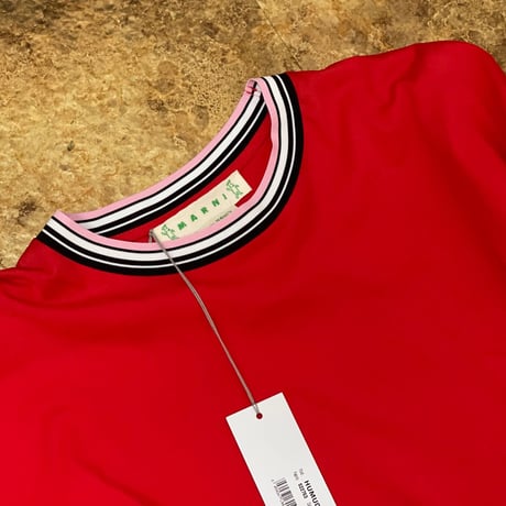 新品 marni 2019ss rabbit design over size tops