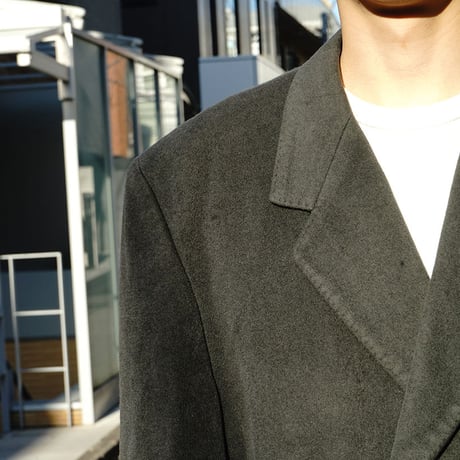 vintage wool Chesterfield coat