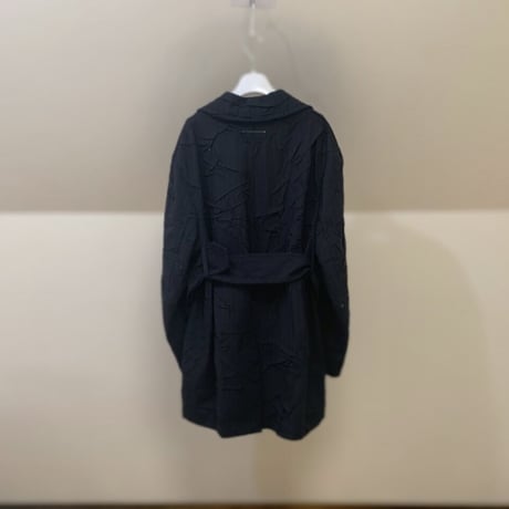 mm6 maison margiela crash trench coat 40