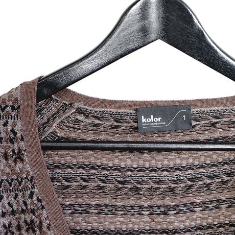 kolor cardigan