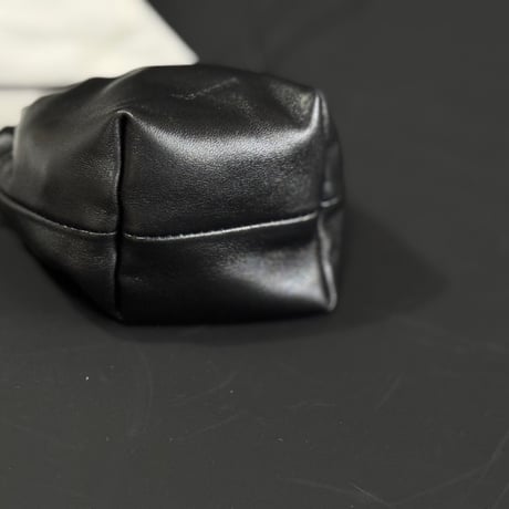 新品 jilsander drawstrings leather logo shoulder bag