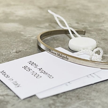 新品 maison margiela 2023ss silver bracelet