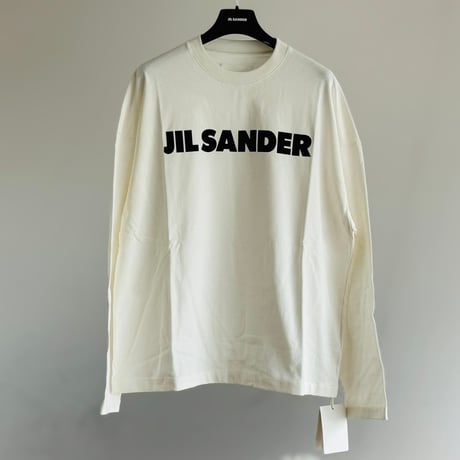 新品 jilsander over size logo tops L