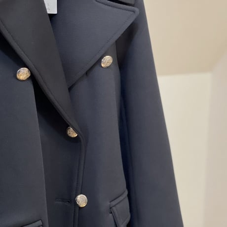 新品 made in Italy double long coat 42