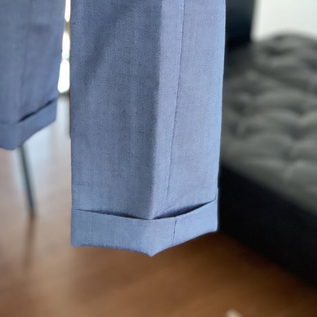maison margiela tack mohair boots cut purple trousers 40