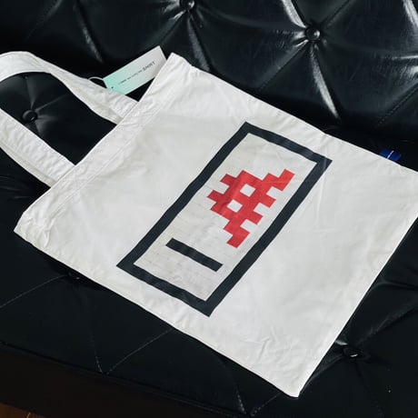 新品 comme des garcons shirt 2022aw  invader tote bag