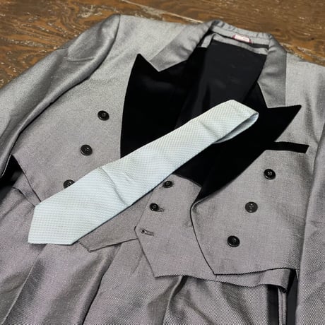 setup suit + hermes necktie #5