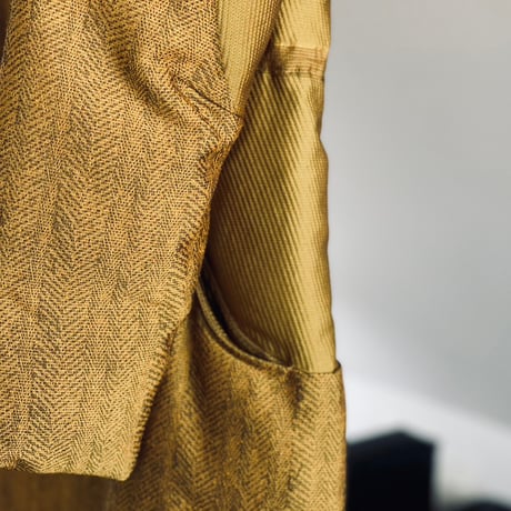 issey miyake fur down long coat