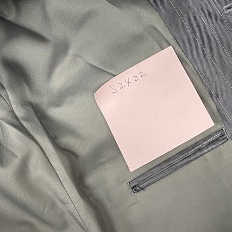 setup suit + hermes necktie #22