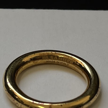 【翌日発送】新品 jilsander 2022aw gold ring