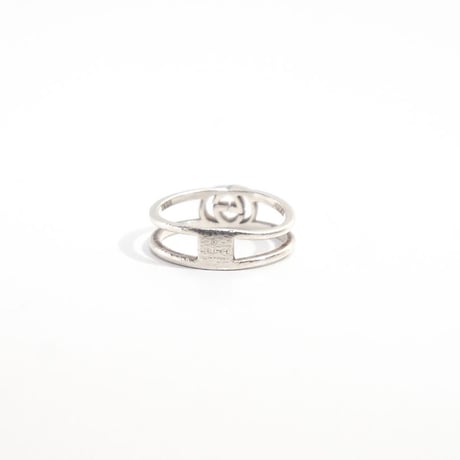 gucci motifa silver 925 ring 11号