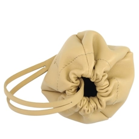 新品 jilsander leather logo pouch